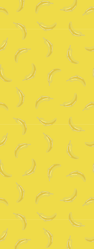 Χαλιά κουζίνας pantone Μπανάνα - TenStickers
