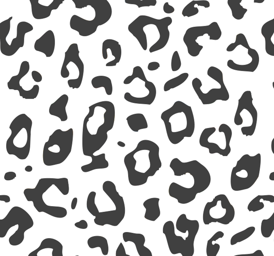 Χαλί με εκτύπωση ζώου Μαύρος Λέων - TenStickers