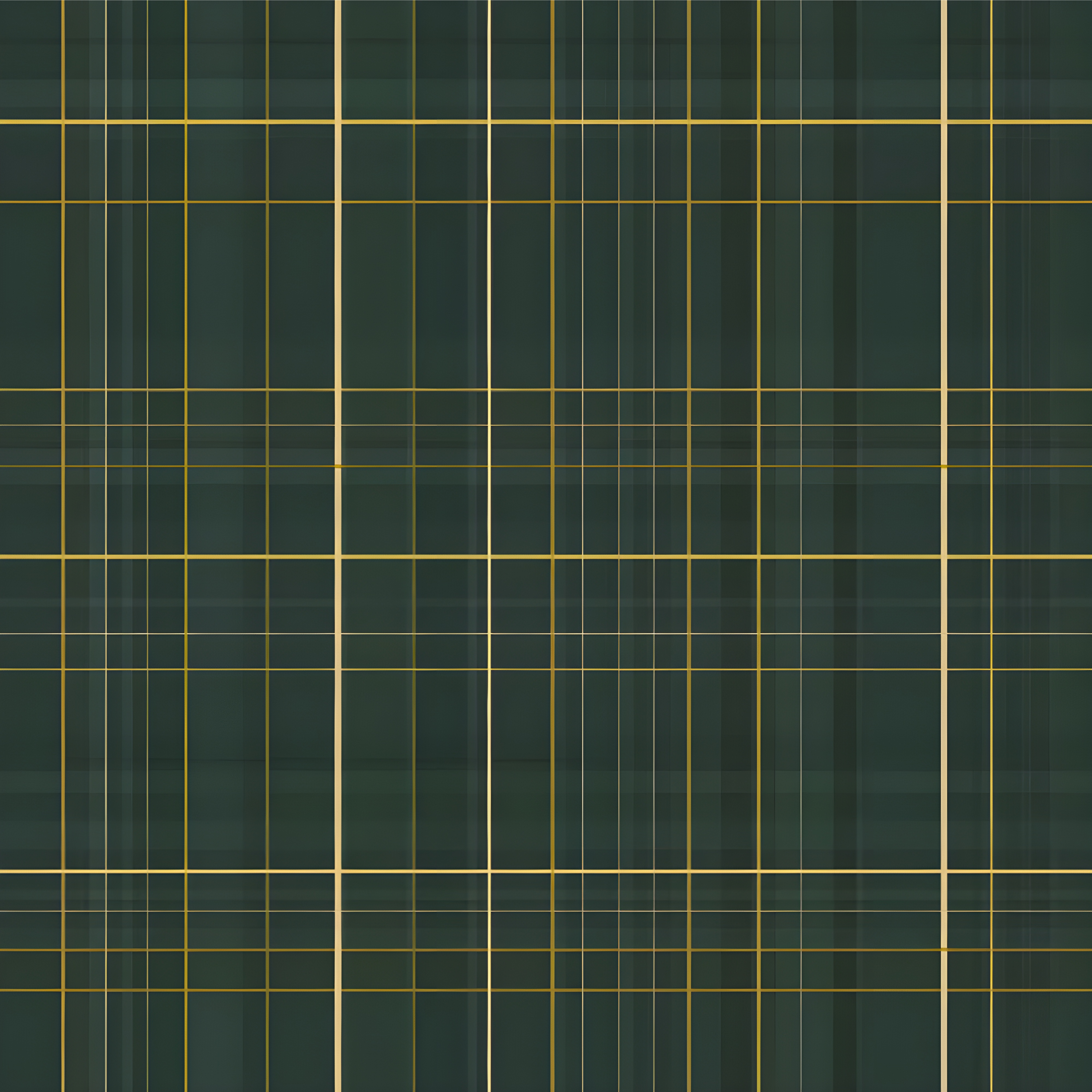 Χαλί γεωμετρικού σχεδιασμού σκούρο πράσινο σκωτσέζικο σχέδιο - TenStickers