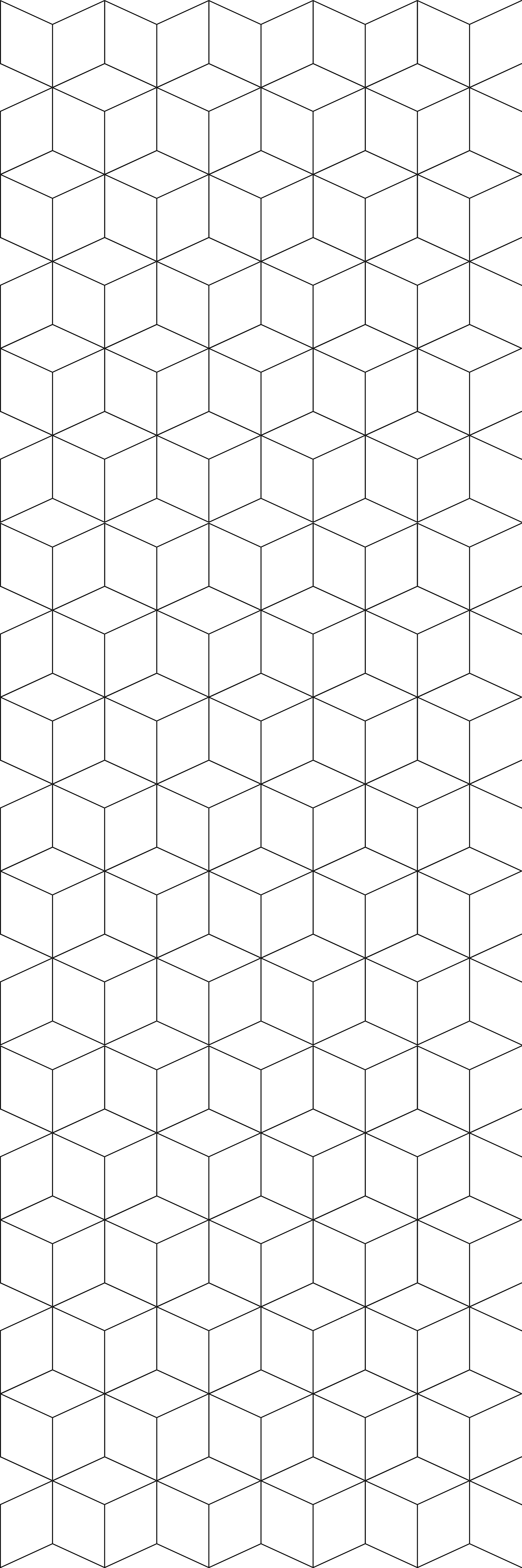 Χαλί γεωμετρικού σχεδιασμού μοτίβο γεωμετρικών κύβων - TenStickers