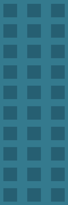 Χαλί γεωμετρικού σχεδιασμού μπλε σχέδιο με τετράγωνα - TenStickers