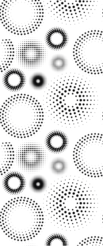 Χαλί γεωμετρικού σχεδιασμού χωρίς ραφές 'Πουά' - TenStickers