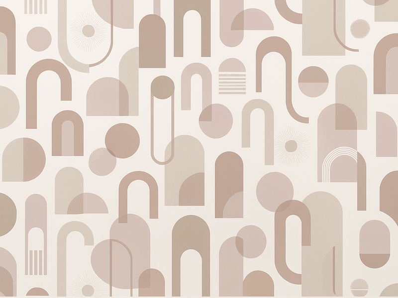 Χαλί κρεβατοκάμαρας Σύγχρονο Σχέδιο - TenStickers