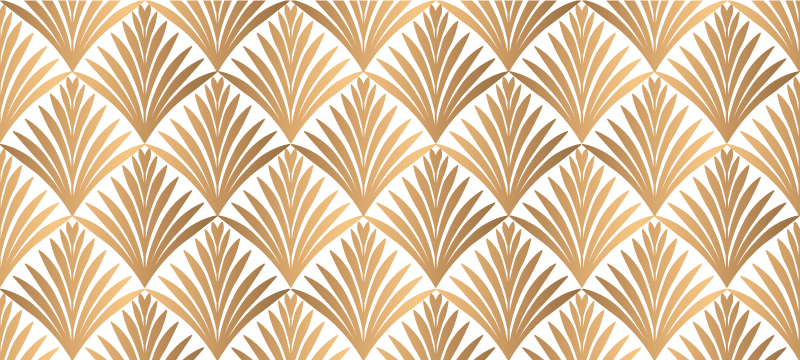 Χαλί γεωμετρικού σχεδιασμού φύλλο γεωμετρικό - TenStickers