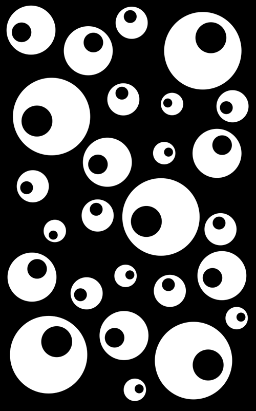 Χαλί γεωμετρικού σχεδιασμού με νερόπετρες - TenStickers