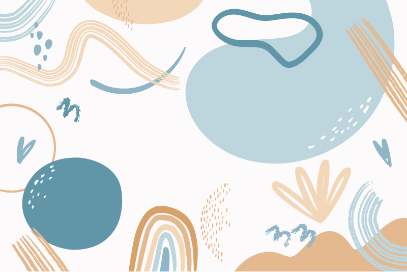 Χαλί γεωμετρικού σχεδιασμού χρωματικά σχήματα - TenStickers