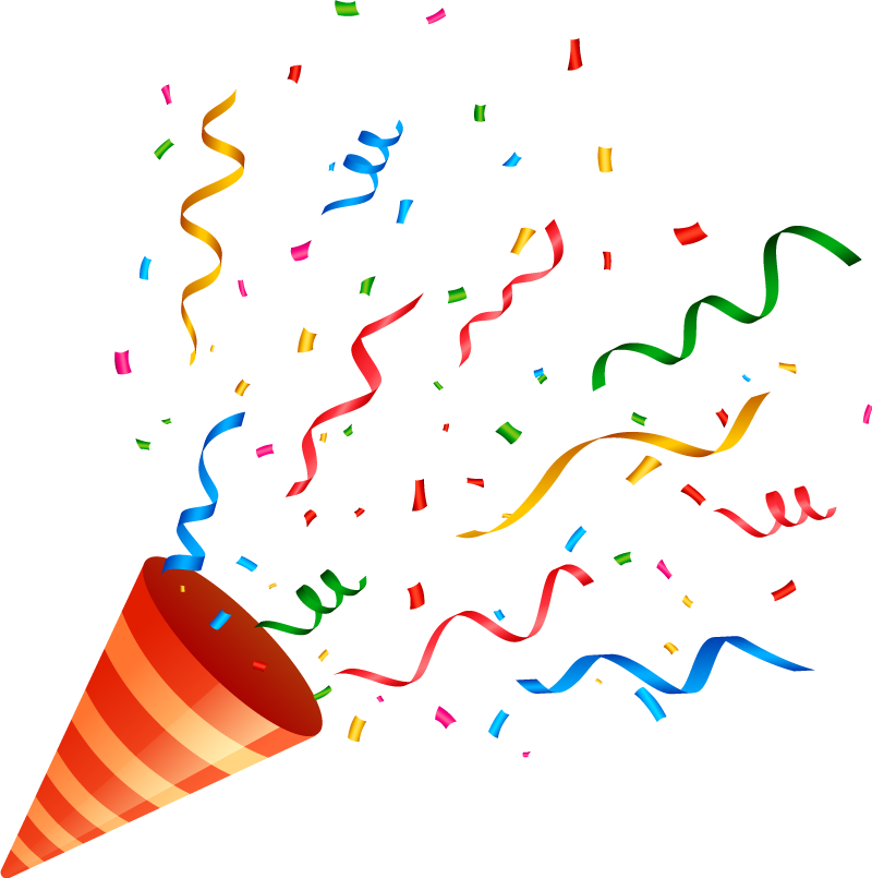 Χαλί γεωμετρικού σχεδιασμού Γιορτινές Κονφέτες - TenStickers