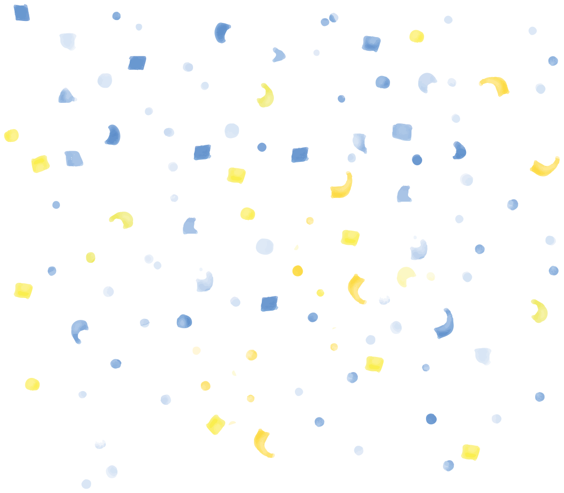 Χαλί γεωμετρικού σχεδιασμού με νεροχρώματα κομφετί - TenStickers