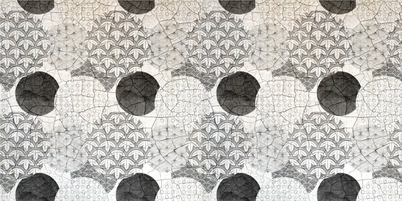 Χαλί γεωμετρικού σχεδιασμού Ανατολίτικο γεωμετρικό σχέδιο - TenStickers