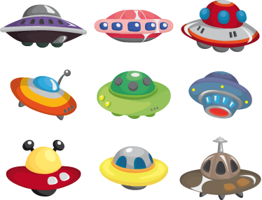 Παιδικό χαλί δαπέδου αυτοκόλλητα από ufo - TenStickers