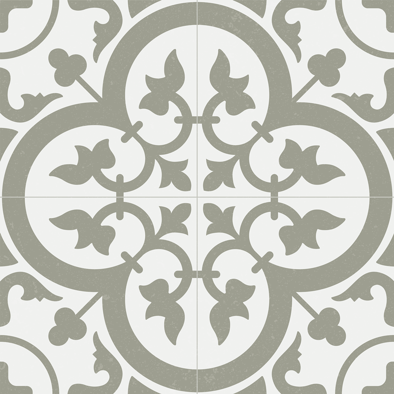 Χαλιά κουζίνας azulejo Μαρόκου χρώμα evergreen fog - TenStickers