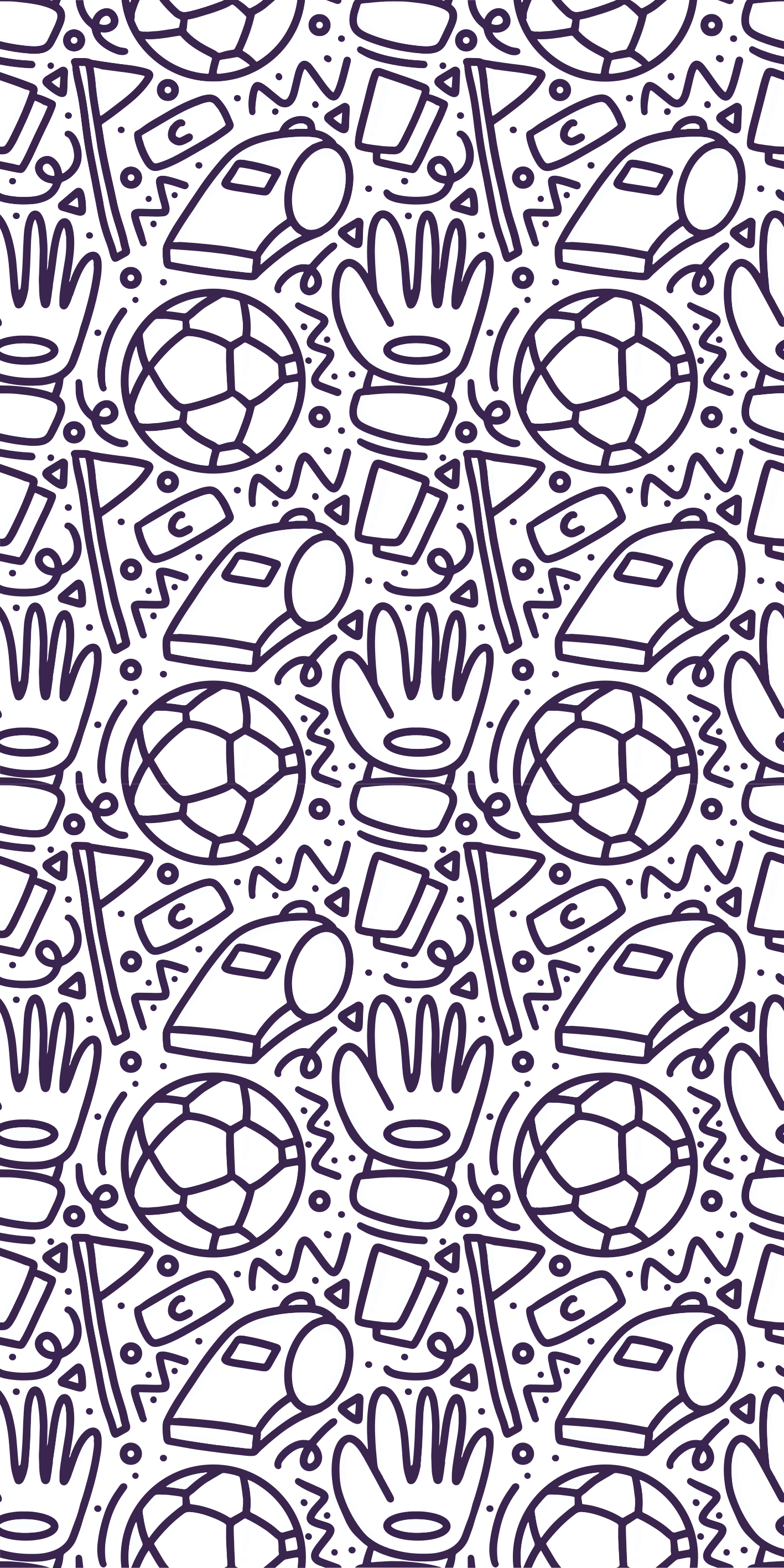 Χαλί κρεβατοκάμαρας σχέδιο αθλητικών σκίτσων - TenStickers