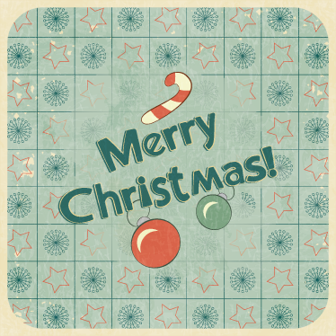 Χαλί κρεβατοκάμαρας αυτοκόλλητο merry christmas - TenStickers