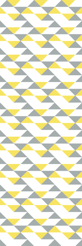 Χαλί κρεβατοκάμαρας με γκρι πατρόν pantone - TenStickers