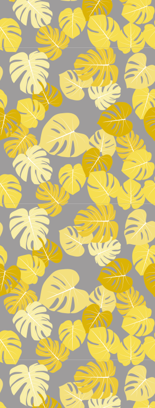 Χαλί φύσης Φύλλο Μονστέρα pantone - TenStickers