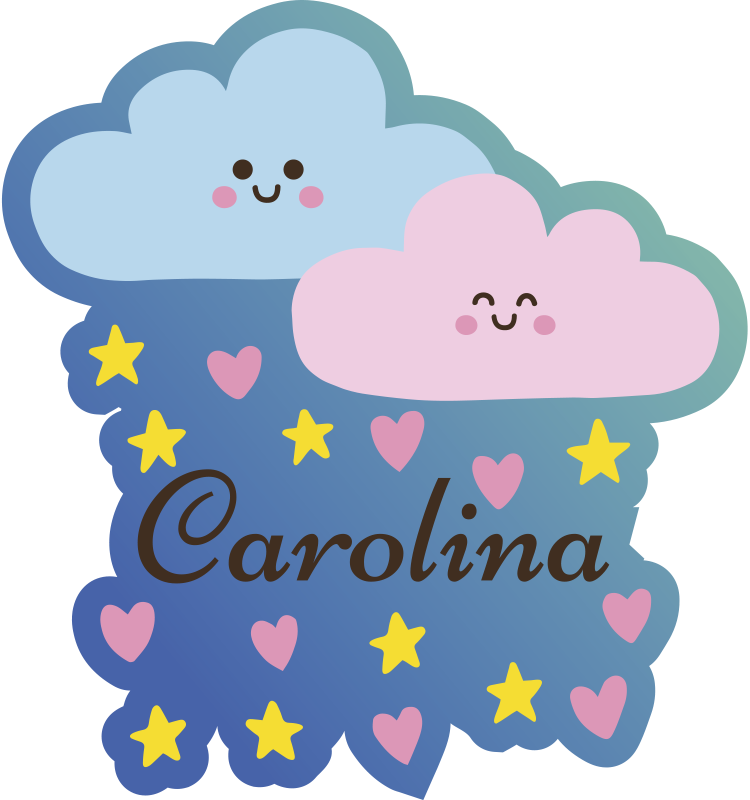 εξατομικευμένα χαλιά βινυλίου και αστεριών - TenStickers