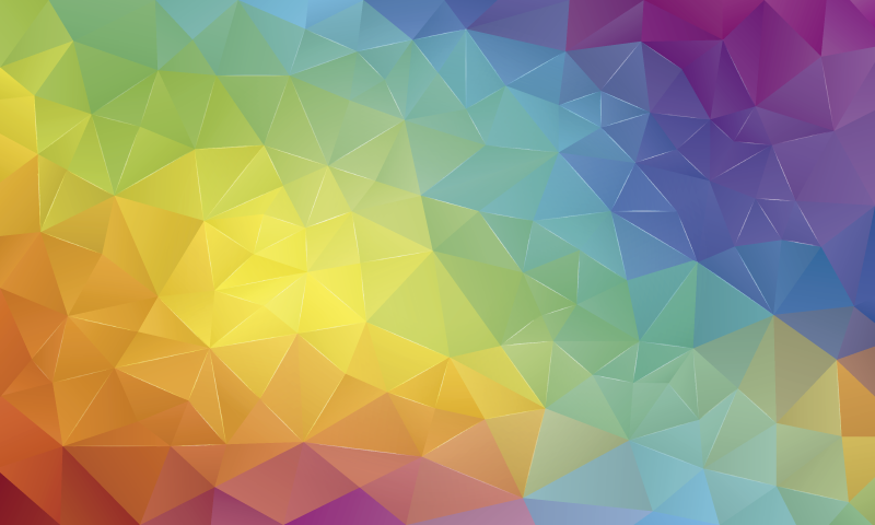 εντυπωσιακό χρωματιστό μωσαϊκό χαλί βινυλίου - TenStickers