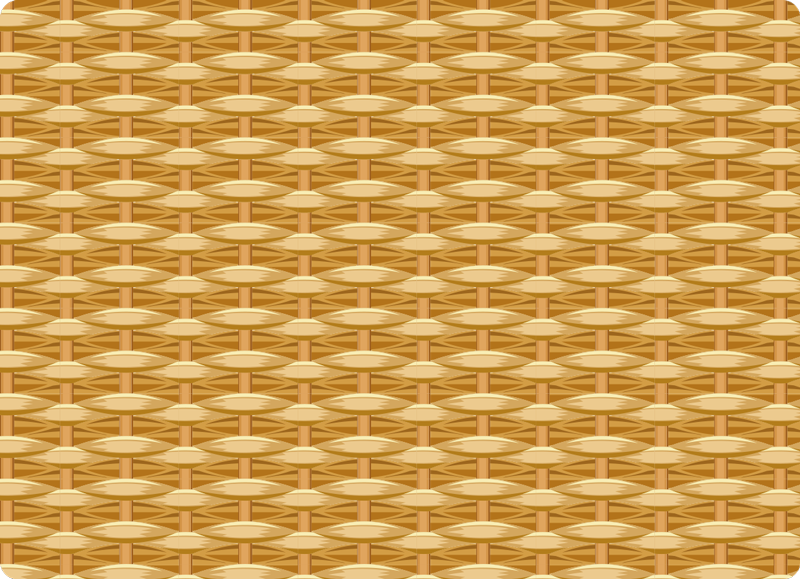πλεκτή υφή ξύλου χαλί βινυλίου - TenStickers