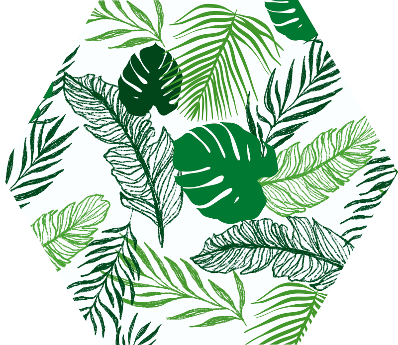 μοντέρνο χαλί από βινύλιο λεπτών φύλλων - TenStickers