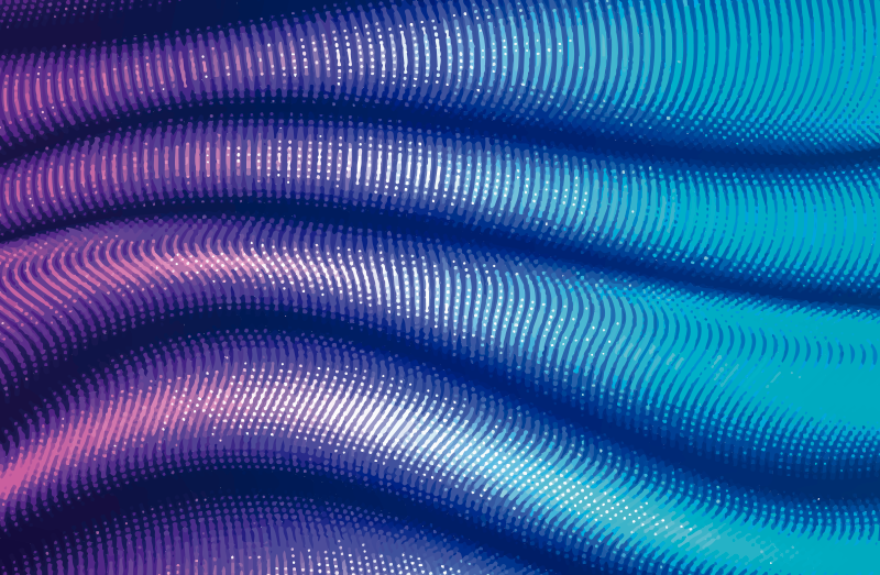 αφηρημένη μωβ ρίγες βινυλίου χαλί - TenStickers