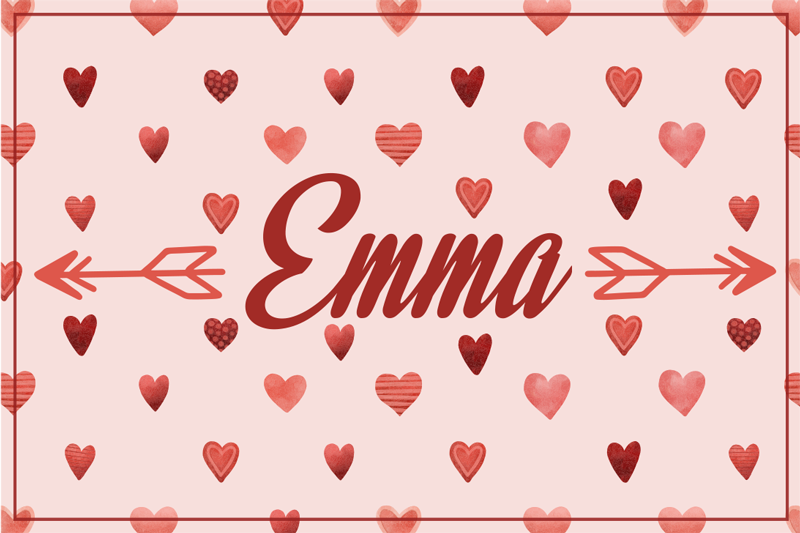 εξατομικευμένη παιδική κουβέρτα βινυλίου με όνομα - TenStickers