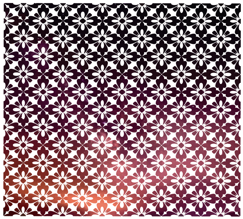 διακοσμητικά λουλούδια λουλουδάτο χαλί βινυλίου - TenStickers