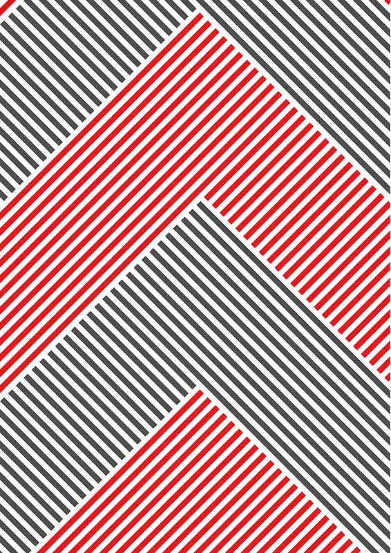 μοντέρνο χαλί με χρωματιστές γραμμές μοντέρνο χαλί βινυλίου - TenStickers