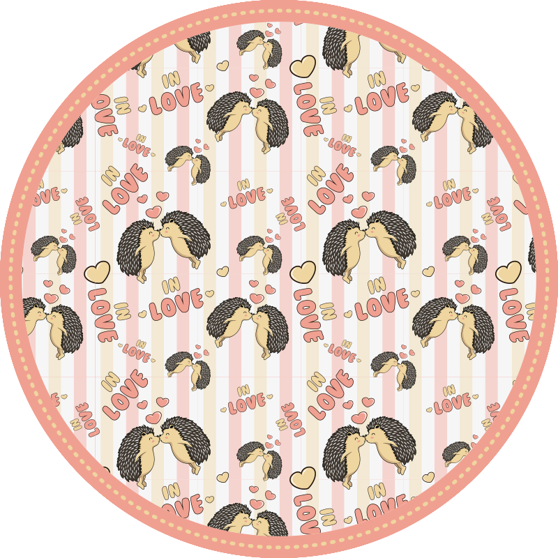 πορσελάνη κουβέρτα από βινύλιο - TenStickers