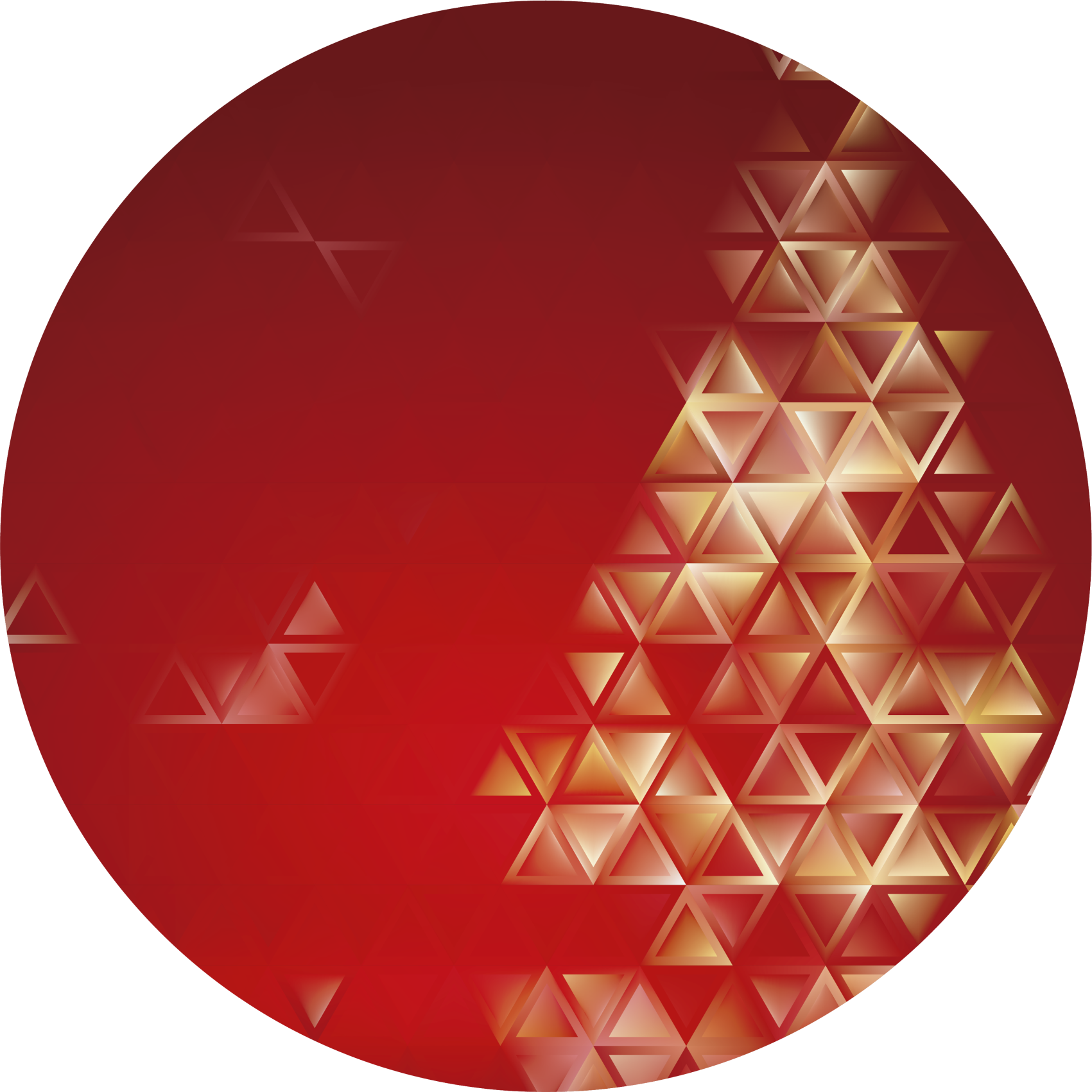 xαλί γεωμετρικού σχεδιασμού γεωμετρική ombre σφαίρα - TenStickers