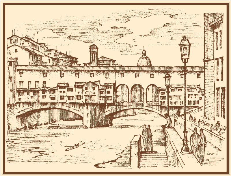 Φλωρεντία στο χαλί σαλόνι της Ιταλίας - TenStickers