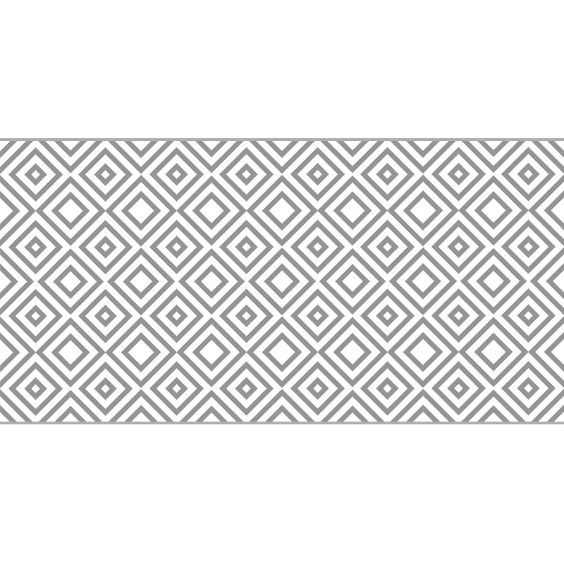 πανόραμα γκρι πλατείες μοντέρνο χαλί βινυλίου - TenStickers