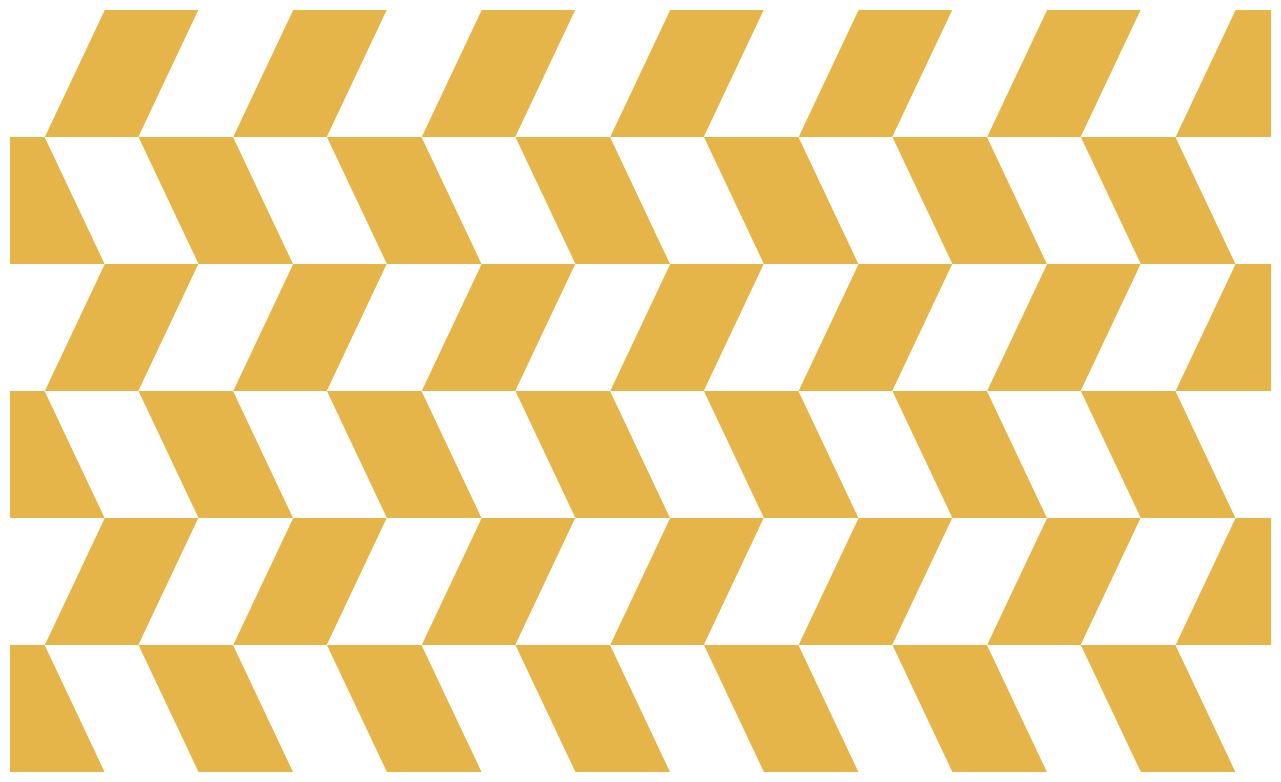 γεωμετρικά άσπρα και κίτρινα σχήματα χαλιά βινυλίου - TenStickers