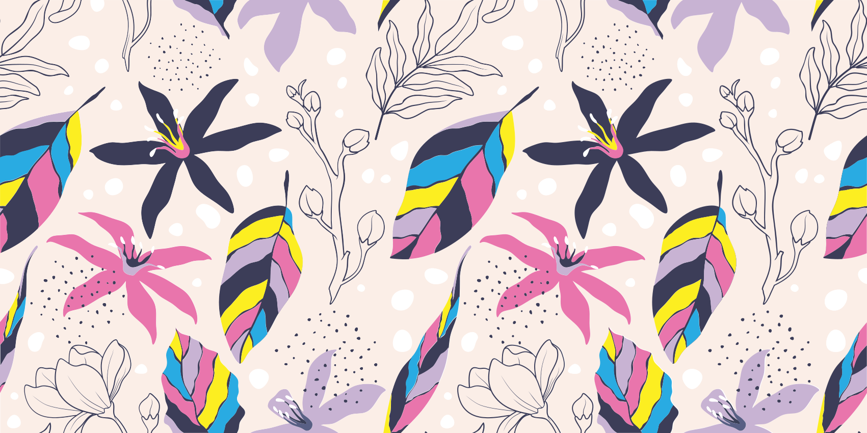 άνθος λουλουδιών χαλί λουλουδιών - TenStickers