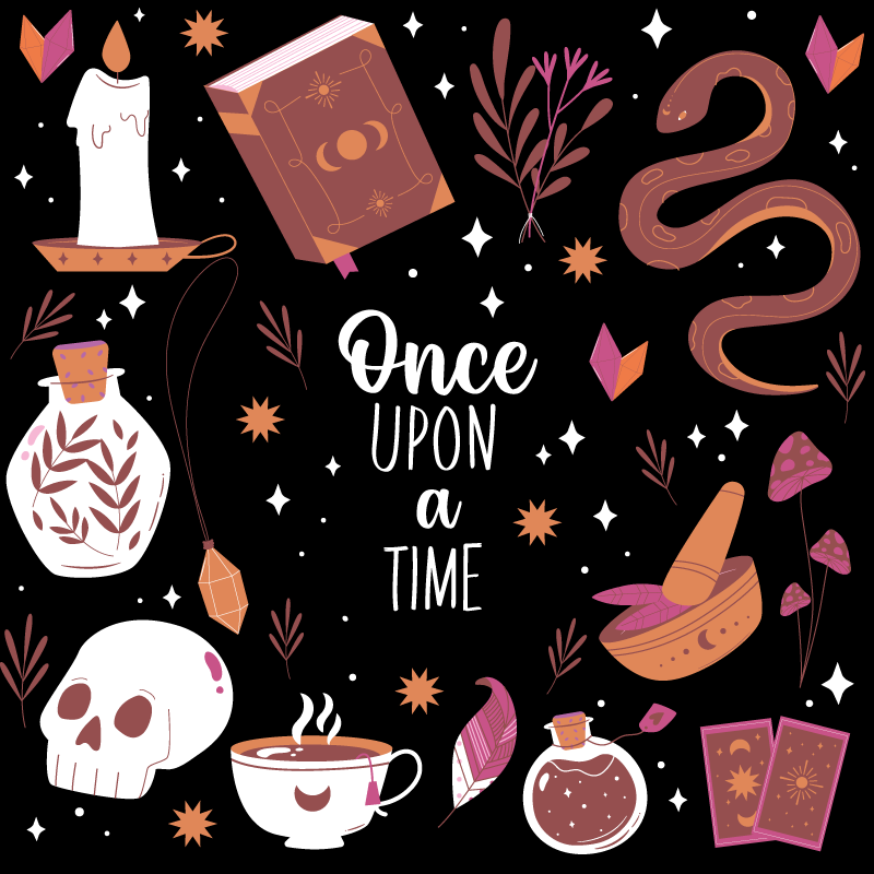 μια φορά το καιρό προσαρμοσμένο χαλί - TenStickers