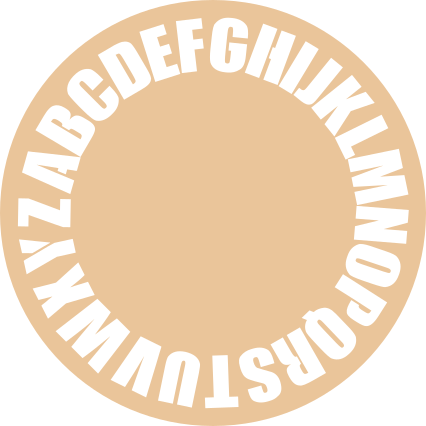 κουβέρτα βινυλίου για παιδιά vintage αλφάβητο - TenStickers