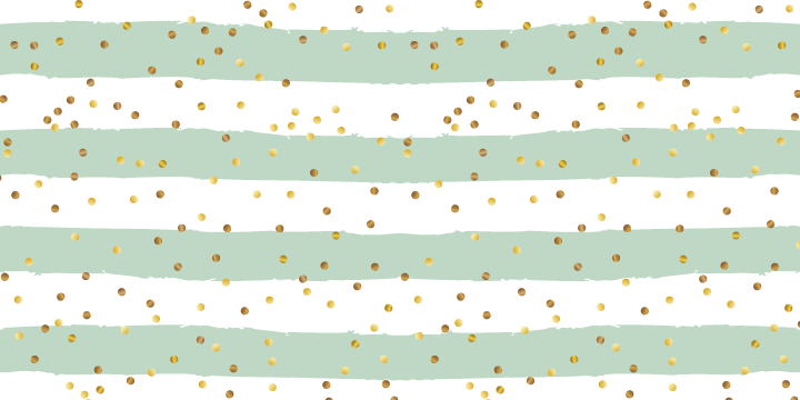 χρυσό κομφετί σε ρίγες μοντέρνο χαλί - TenStickers