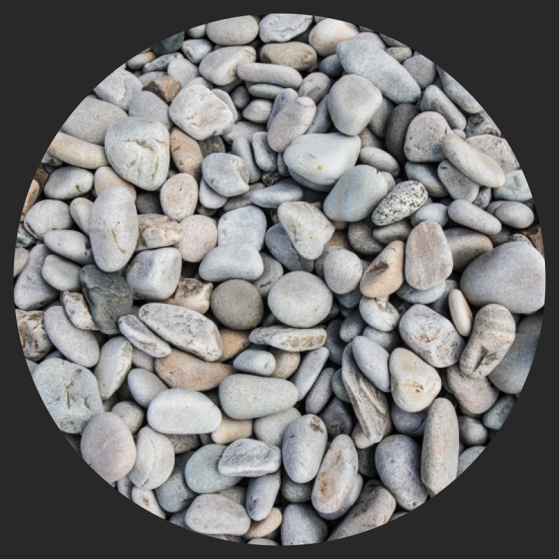 δάπεδα μπάνιου μικροσκοπικές πέτρες - TenStickers