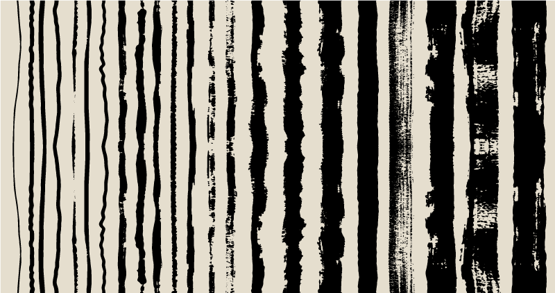 τρελό ρίγες χαλί - TenStickers