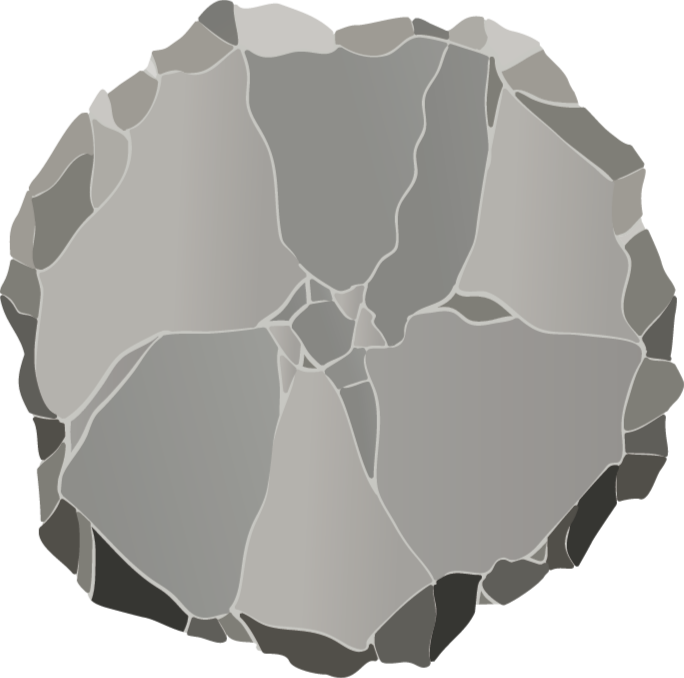 βινυλίου χαλί υφή διαφορετικές πέτρες πέτρα - TenStickers