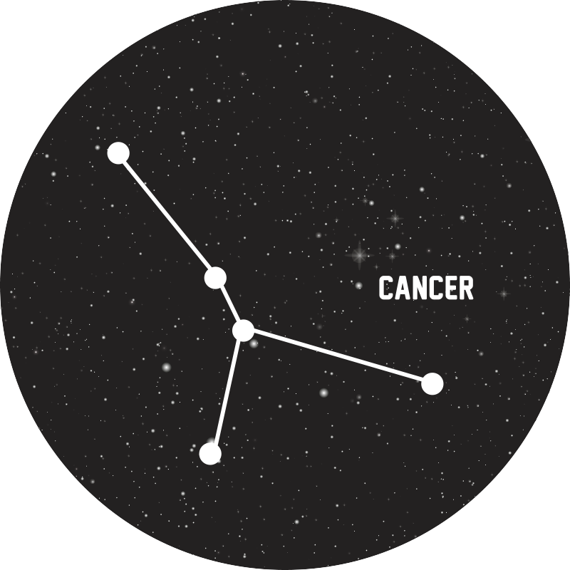 μοντέρνο χαλί για καρκίνο ζώδιο - TenStickers