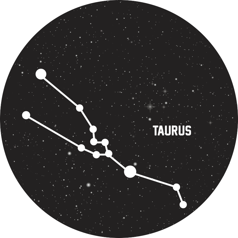 Zodiac taurus μοντέρνο χαλί - TenStickers
