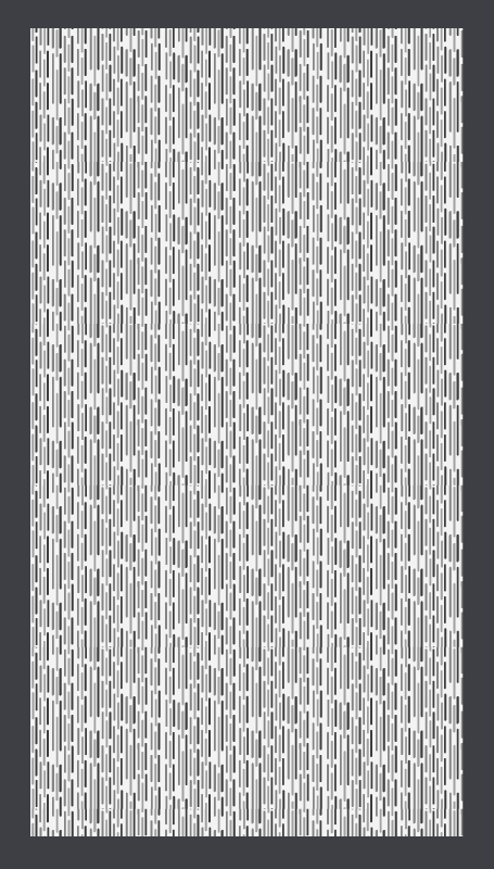 σκούρο γκρι σχοινιά ελάχιστη κουβέρτα - TenStickers