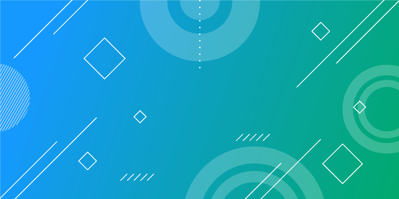 μπλε αφηρημένη γεωμετρική εκτύπωση μοντέρνο χαλί - TenStickers