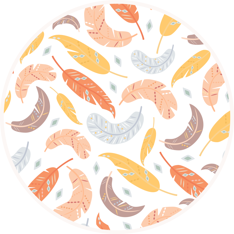 παστέλ χαλί φύσης - TenStickers