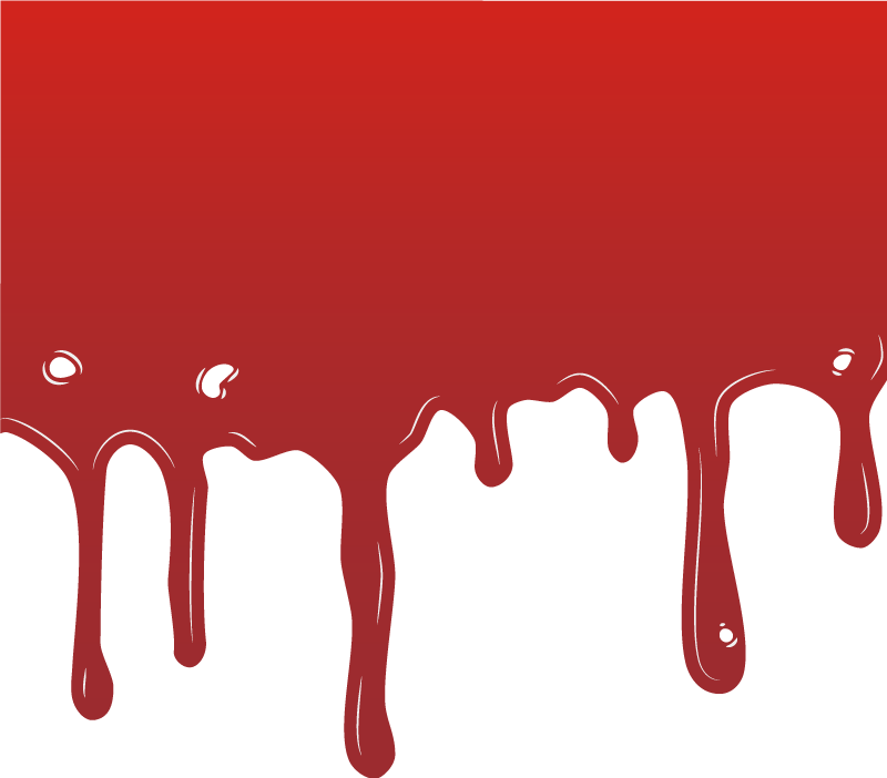 Χαλί βινυλίου Απόκριες στάζει χρώμα - TenStickers