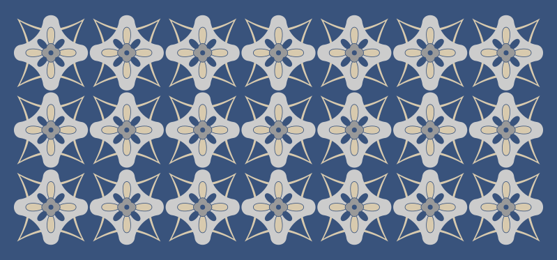 πλακάκια δαπέδου μωσαϊκού eleanor - TenStickers