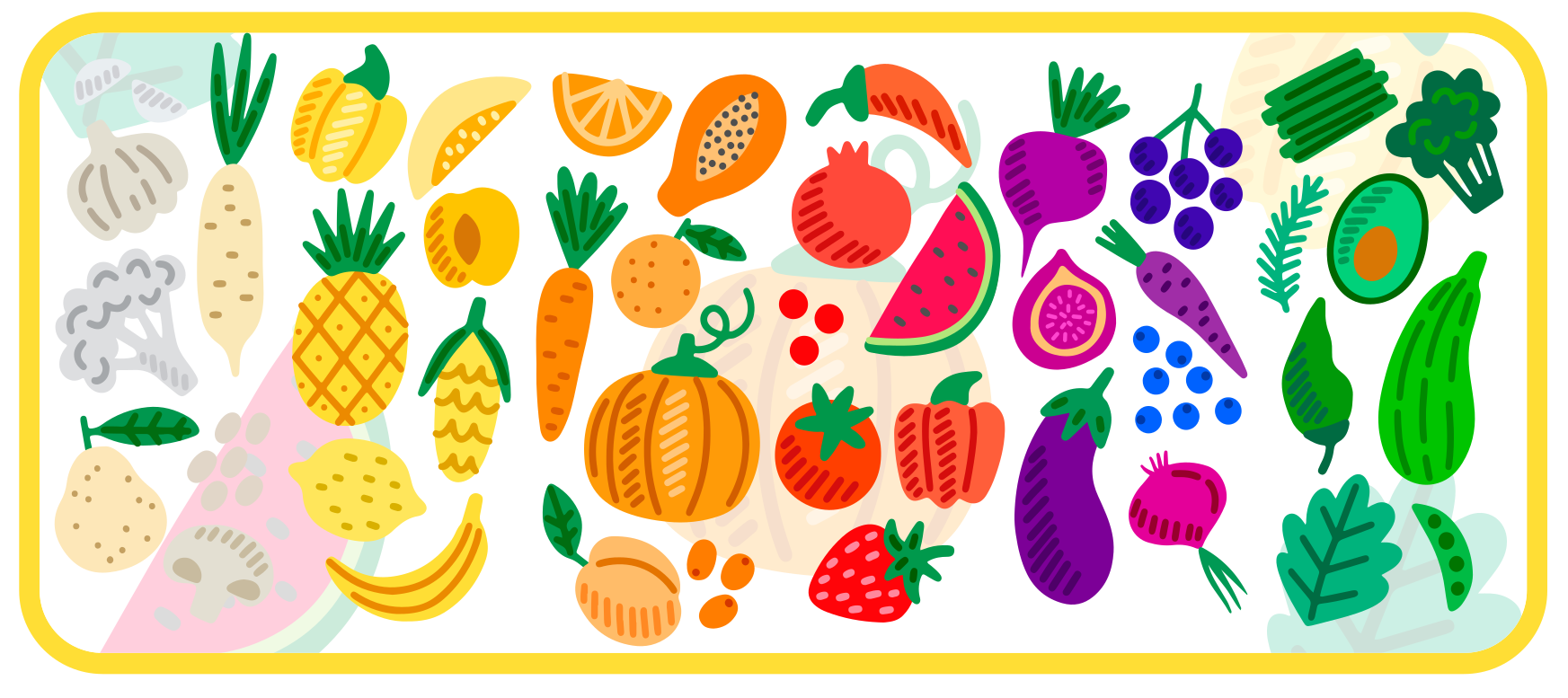 υγιεινή διατροφή κουβέρτα βινυλίου κουζίνας - TenStickers