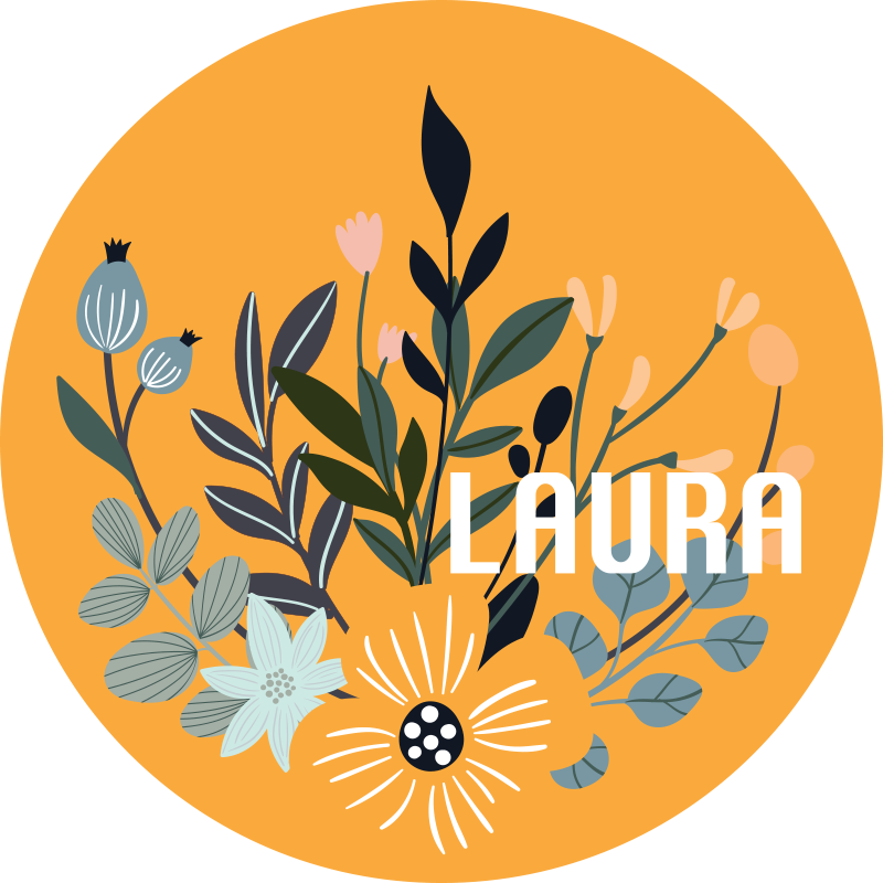 εξατομικευμένα φυτά εξατομικευμένο χαλί - TenStickers