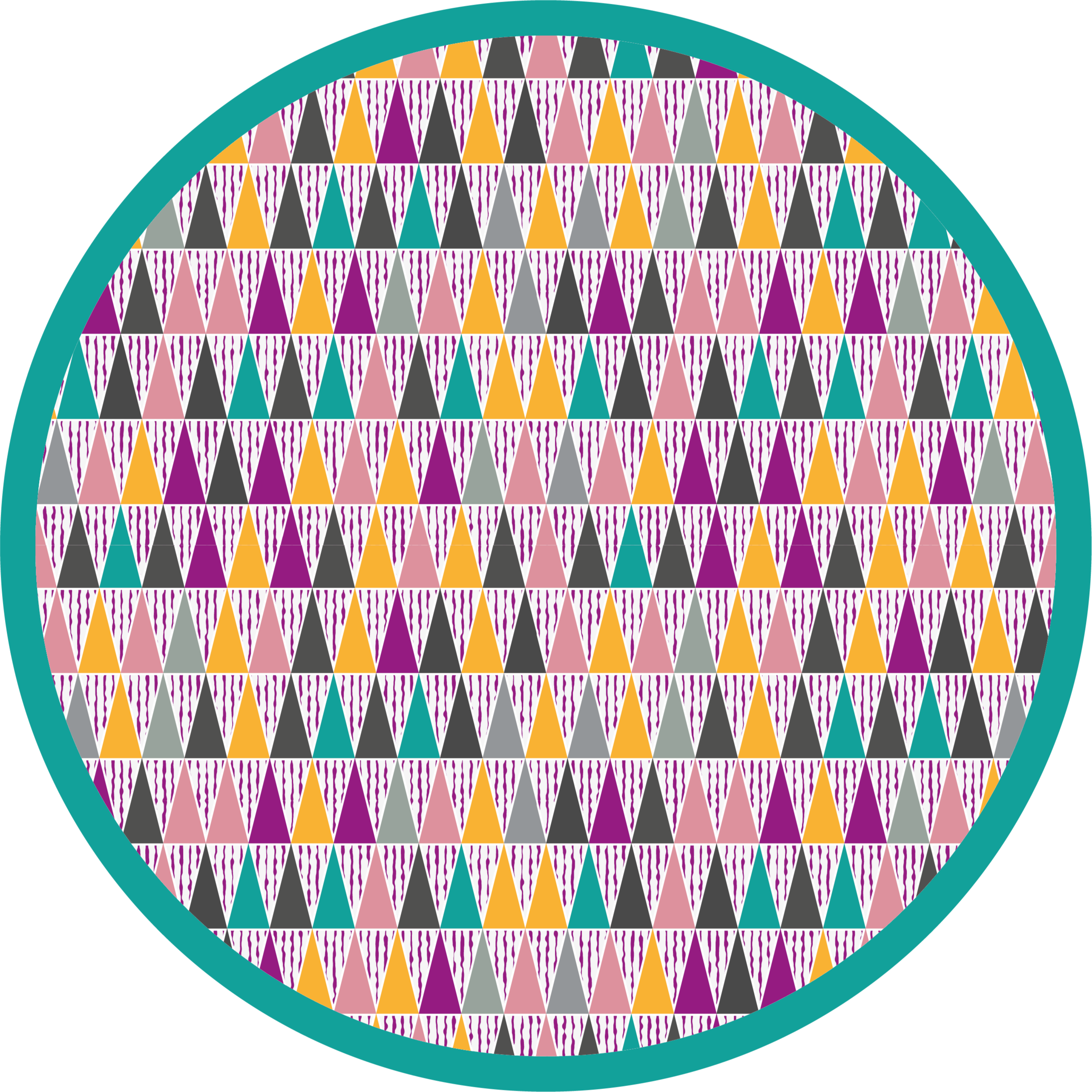 σκανδιναβικά έντονα χρώματα σκανδιναβικό χαλί βινυλίου - TenStickers