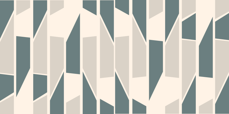 αφηρημένη γεωμετρικά κεραμικά πλακίδια διάδρομο - TenStickers